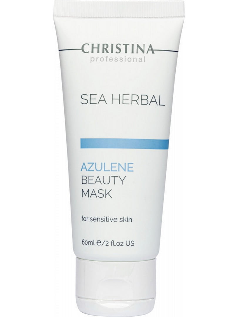 Азуленова маска краси для чутливої шкіри Sea Herbal Beauty Mask Azulene (60 мл) | 6681536