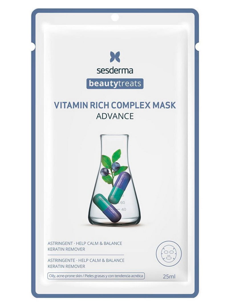 Тканевая маска с витаминным комплексом  Beauty Treats Vitamin Rich Complex Mask (25 мл) | 6681986