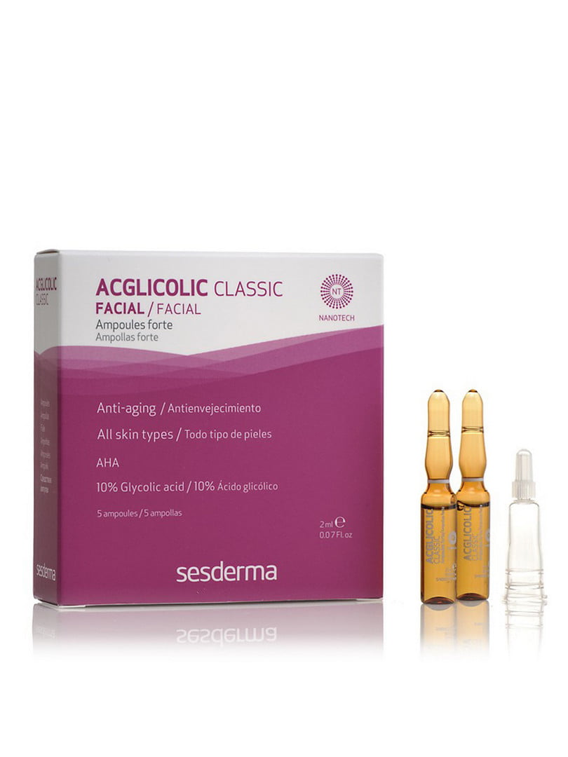 Ампулы с гликолевой кислотой Acglicolic Classic Ampoules Forte 5*2 мл | 6682048