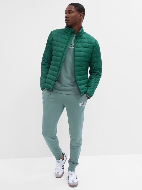 Стеганая куртка зеленого цвета | 6685295