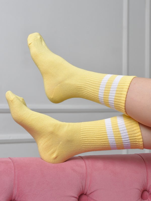 Шкарпетки високі жовті | 6685706