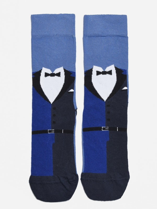 Шкарпетки підліткові темно-сині | 6685910