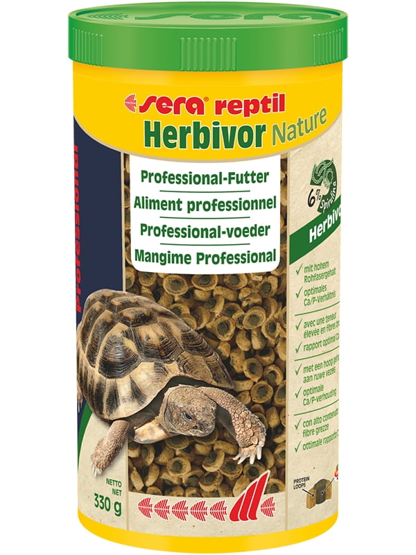 Корм для рептилій Reptil Professional Herbivor Nature 1000 мл (330 г) | 6694859