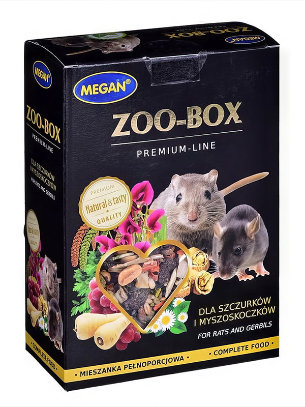 Корм для щурів та піщанок Zoo-Box 550 г | 6694920
