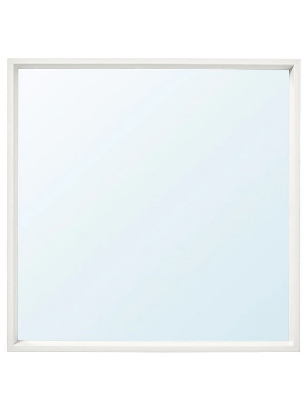 Дзеркало, біле, 65х65 см  | 6689666