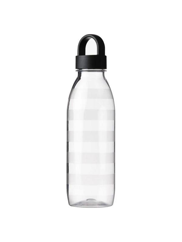 365+ Пляшка для води, смугаста/темно-сіра, 0,7 л  | 6689860