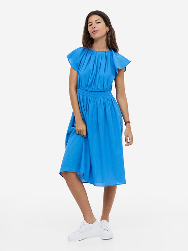 Сукня А-силуету синя | 6695982