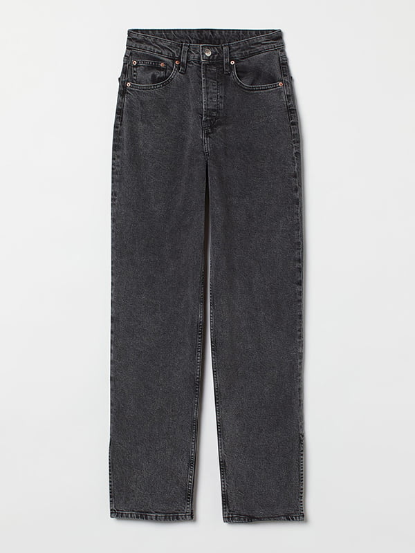 Прямые черные джинсы | 6696052