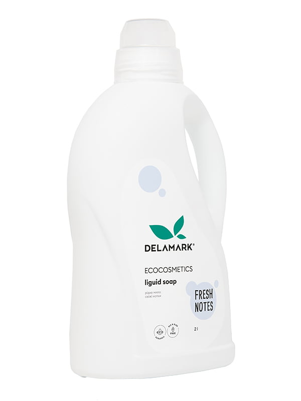 Жидкое мыло DeLaMark Свежие нотки 2 л | 6263216