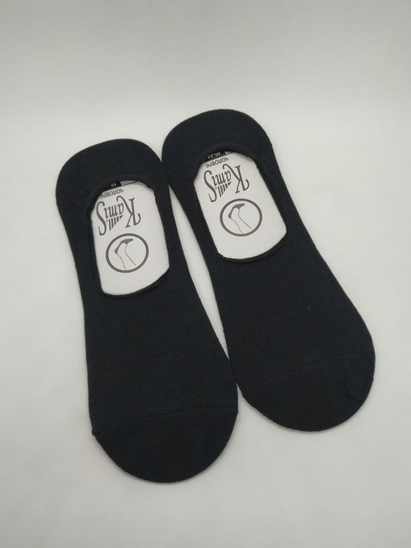Шкарпетки сліди бавовняні чорні | 6714260