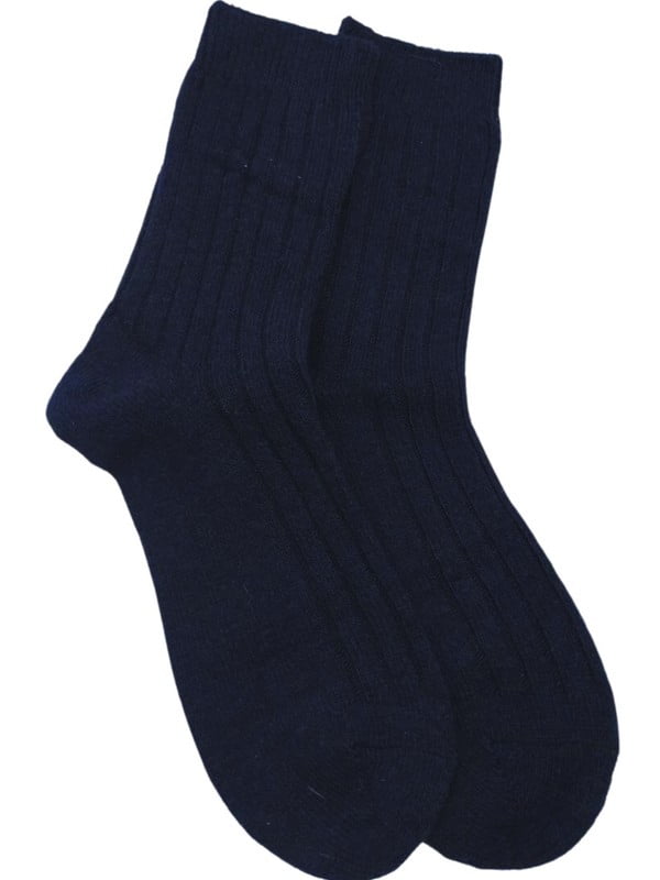 Шкарпетки теплі з ангорою "Winter Selection" сині | 6714284