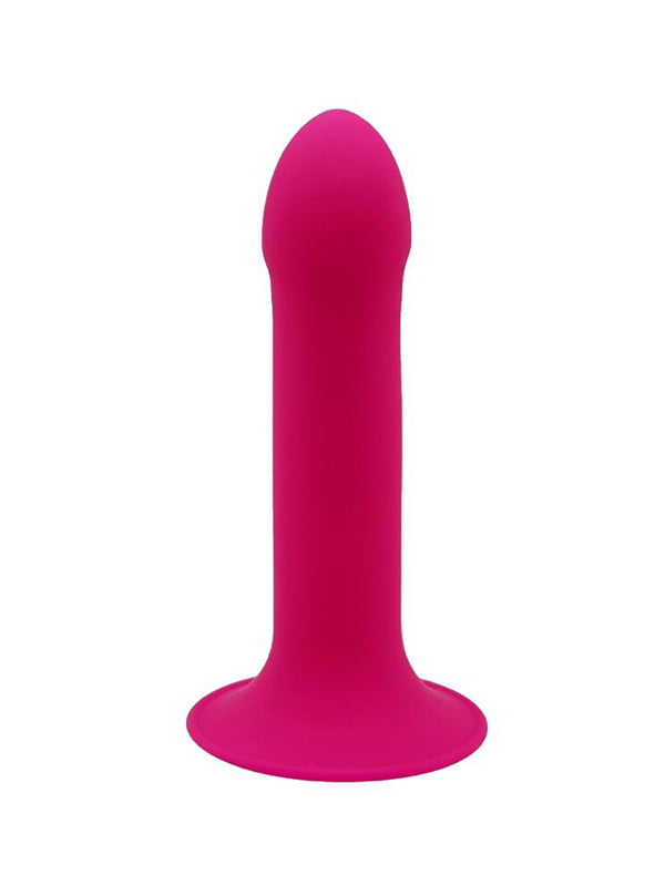 Дилдо з присоскою Adrien Lastic Hitsens 2 Pink, відмінно для страпона, макс діаметр 4 см, довжина 16 | 6715038