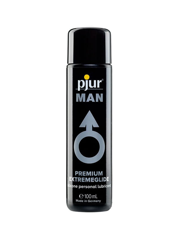 Густа силіконова змазка pjur MAN Premium Extremeglide 100 мл із тривалим ефектом, економна | 6715420