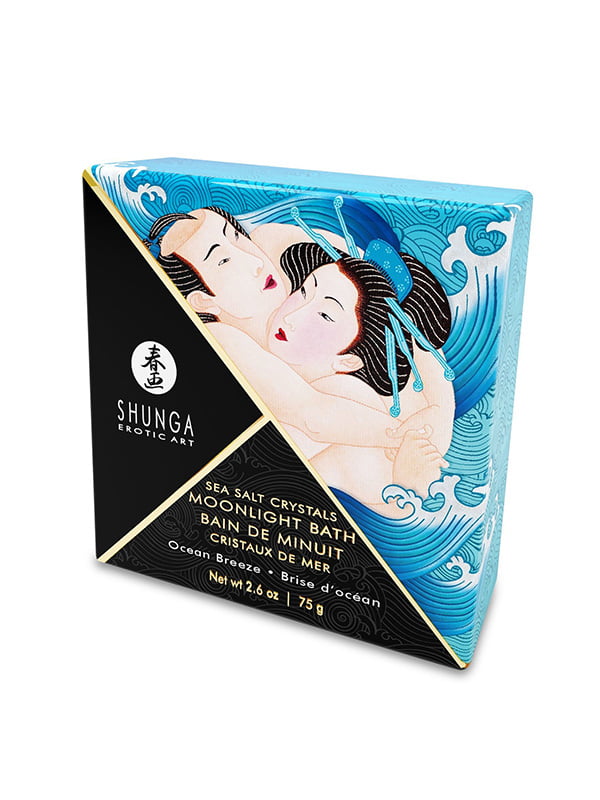 Сіль для ванни Shunga Moonlight Bath – Ocean Breeze (75 гр), сіль Мертвого моря, ароматичні олії | 6716385