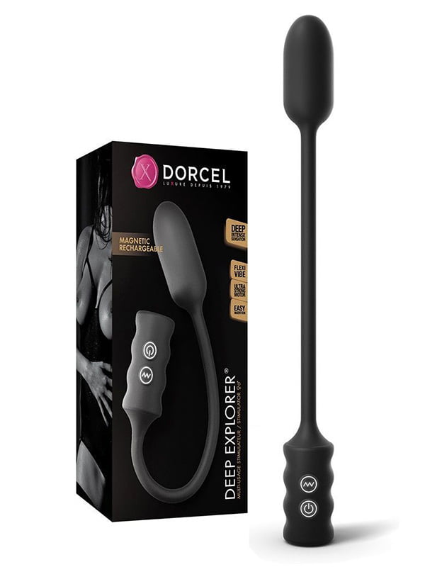 Виброяйце Dorcel Deep Explorer, підходить для вагінальної та анальної стимуляції, потужне | 6716626