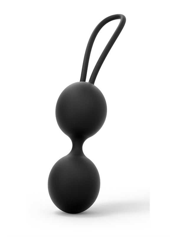 Вагінальні кульки Dorcel Dual Balls Black, діаметр 3,6 см, вага 55гр | 6716732