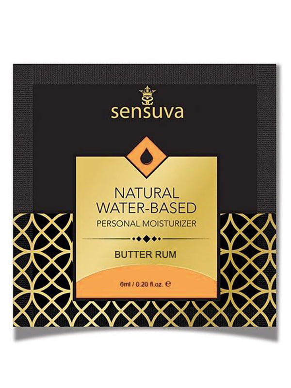Пробник Sensuva - Natural Water-Based Butter Rum (6 мл) | 6716947