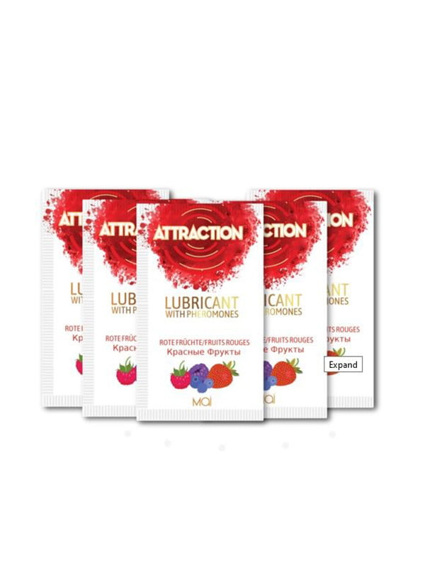 Пробник лубриканта с феромонами MAI ATTRACTION LUBS RED FRUITS (10 мл) | 6717416