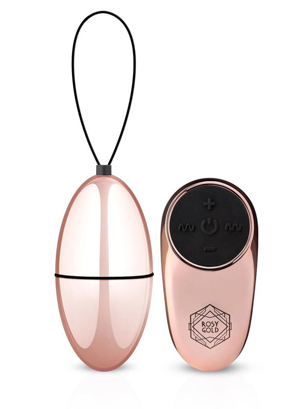 Віброяйце з пультом керування Rosy Gold – Nouveau Vibrating Egg | 6717823