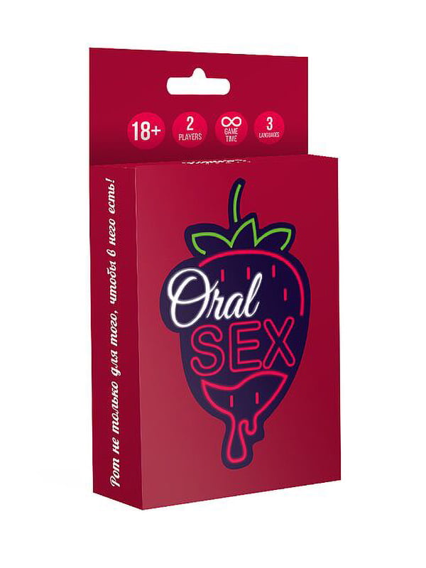 Еротична гра для пар «Oral sex» (UA, ENG, RU) | 6718652