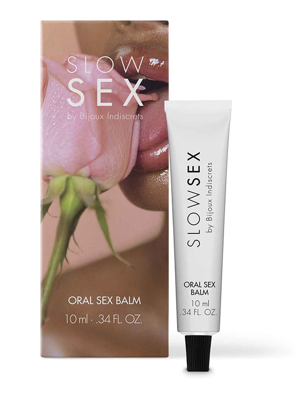 Стимулювальний бальзам для мінету Bijoux Indiscrets Slow Sex Oral sex balm | 6718669