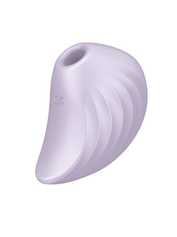 Вакуумний кліторальний стимулятор із вібрацією Satisfyer Pearl Diver Violet | 6718817