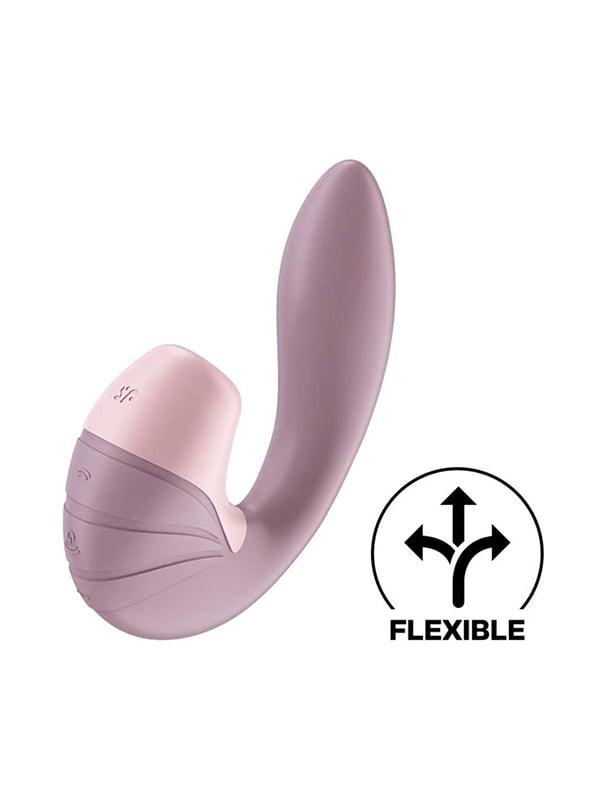 Вакуумний вібратор Satisfyer Supernova Old Rose, 2 положення ствола | 6718845