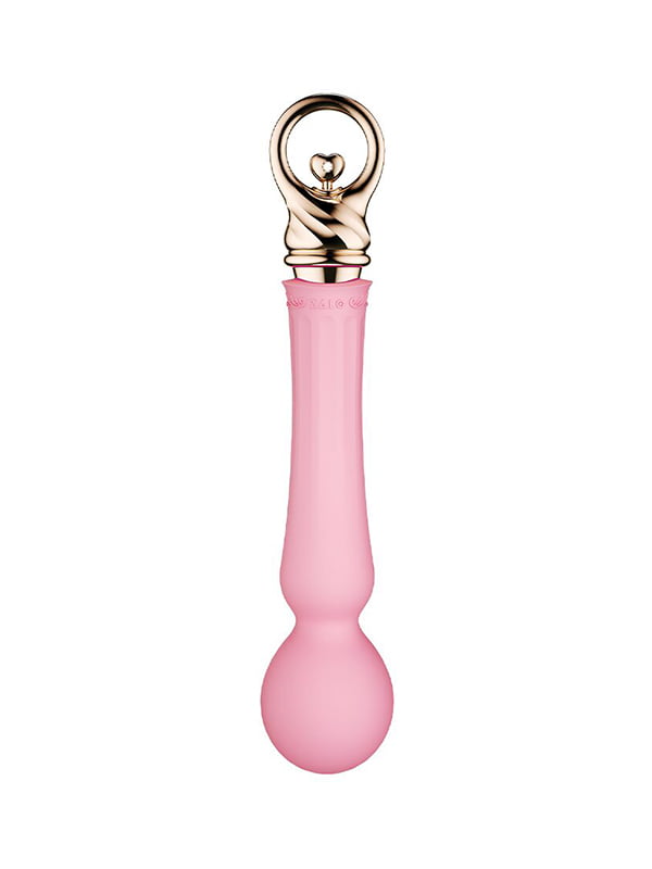 Вібромасажер із підігрівом Zalo Sweet Magic - Confidence Wand Fairy Pink | 6719261