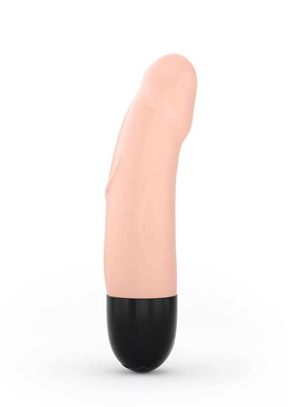 Вібратор Dorcel Real Vibration S Flesh 2.0, діаметр 3,7см, перезаряджається, для точки G | 6719774