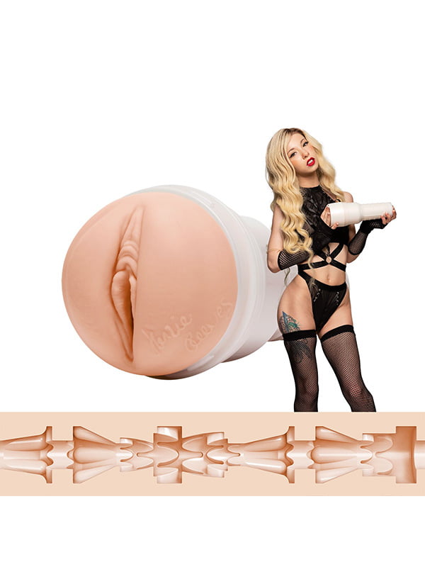 Мастурбатор Fleshlight Girls: Kenzie Reeves - Cream Puff, зі зліпка вагіни, дуже ніжний | 6719851