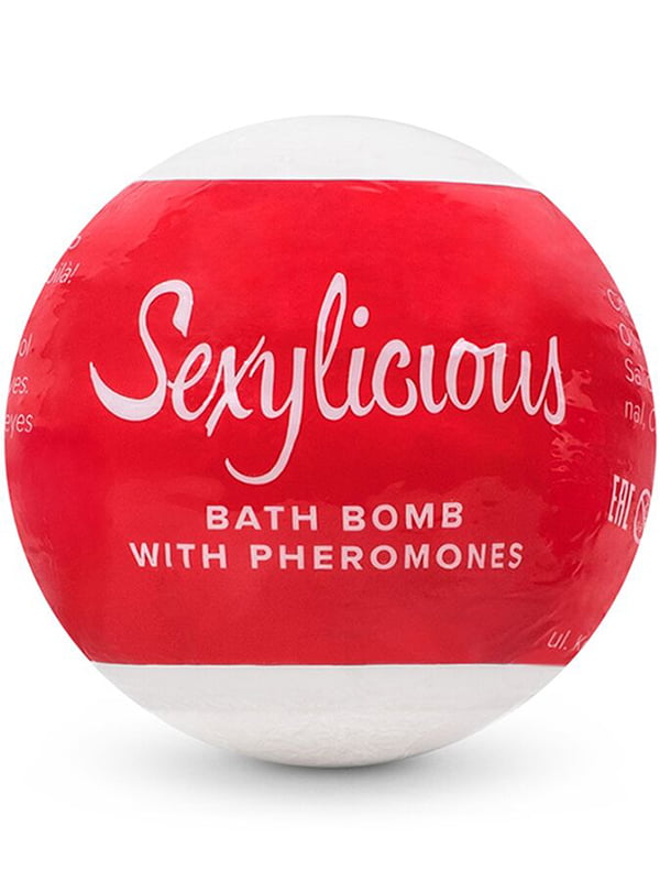 Бомбочка для ванни з феромонами Obsessive Bath bomb with pheromones Sexy (100 г) | 6719976
