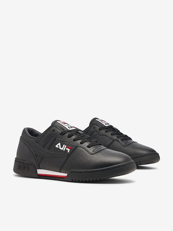 Комбинированные кроссовки черного цвета с логотипом бренда | 6729646