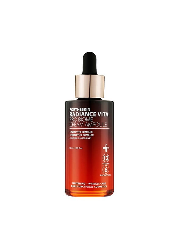 Крем-сироватка для обличчя з ефектом ліфтингу Radiance Vita Pro Biome Cream Ampoule (50 мл) | 6732151