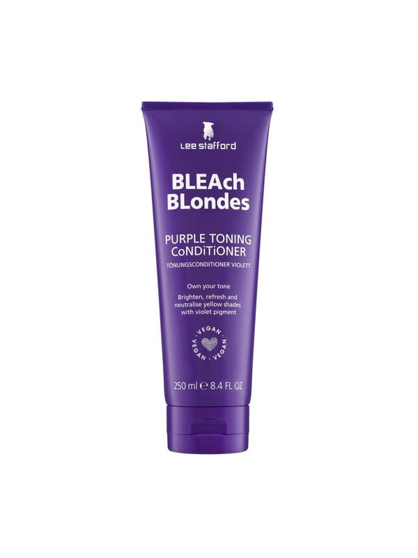 Тонувальний фіолетовий кондиціонер для освітленого волосся Bleach Blondes Purple Toning Conditioner 250 мл | 6733360