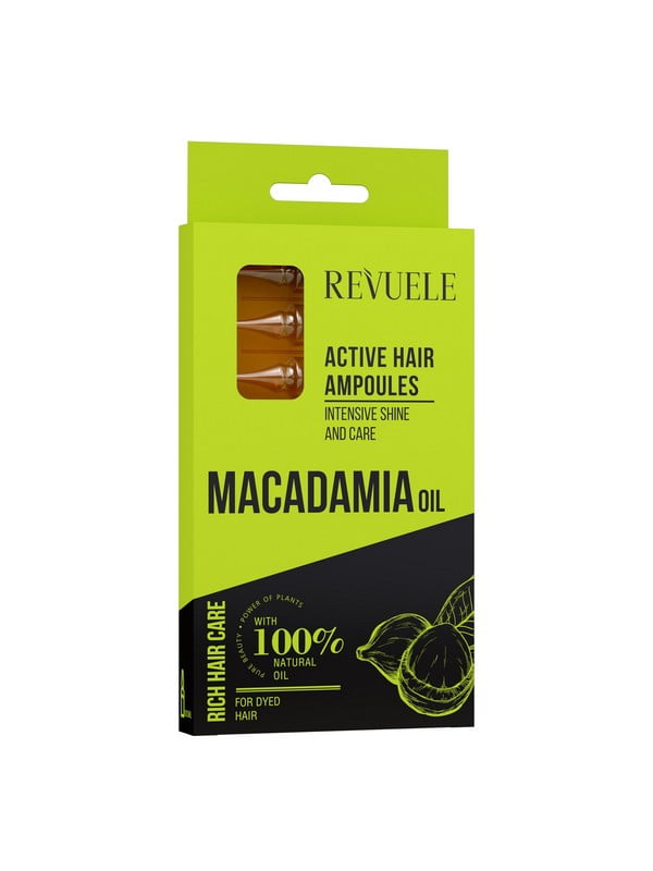 Активні ампули для волосся з олією макадамії 8x5 мл | 6734627