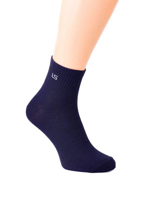 Шкарпетки темно-сині | 6740287
