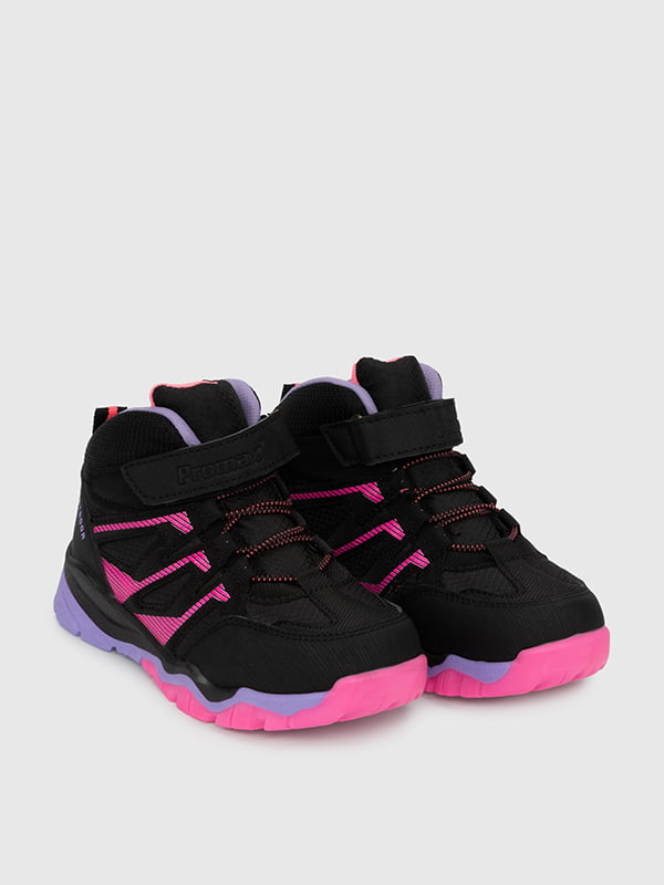 Кросівки чорно-рожеві | 6741797