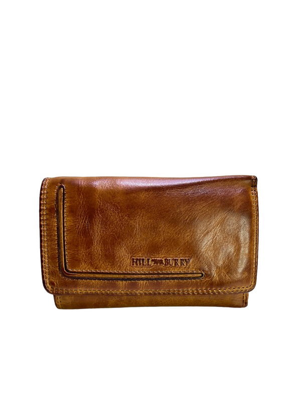 Шкіряний коричневий гаманець | 6760249