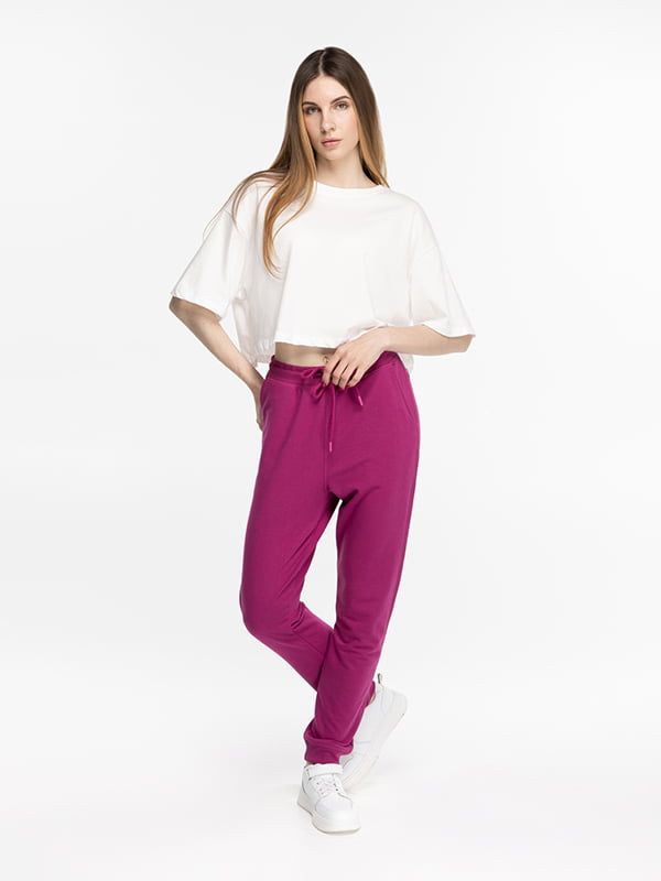 Спортивні штани жіночі MMS 1003-1 M Фуксія  | 6749101