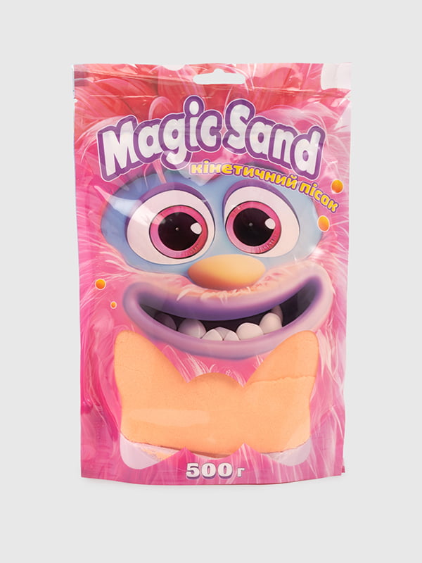 Кінетичний пісок "Magic sand в пакеті" (Помаранчевий) | 6748355