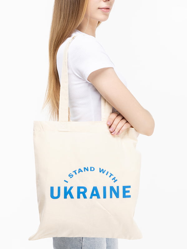 Еко-сумка «Ukraine» біла | 6751461