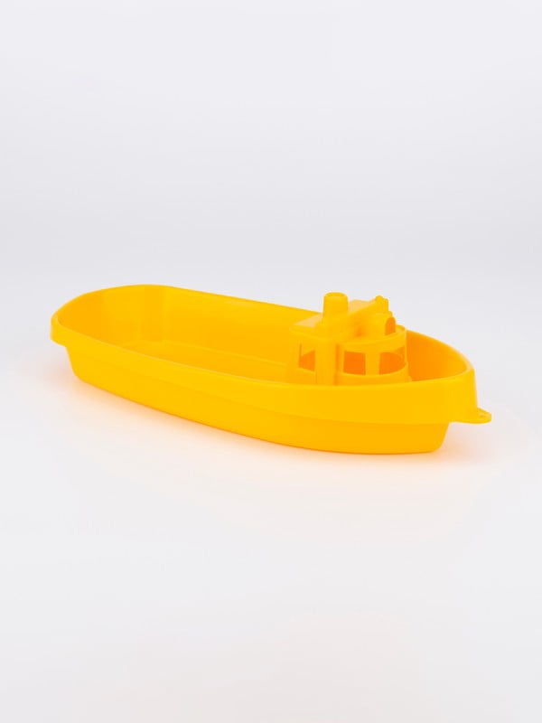 Кораблик пластиковий жовтий | 6754846