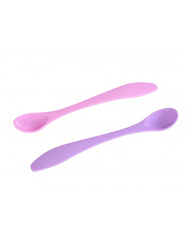Ложечки для годування рожева та фіолетова (2 шт) | 6755290