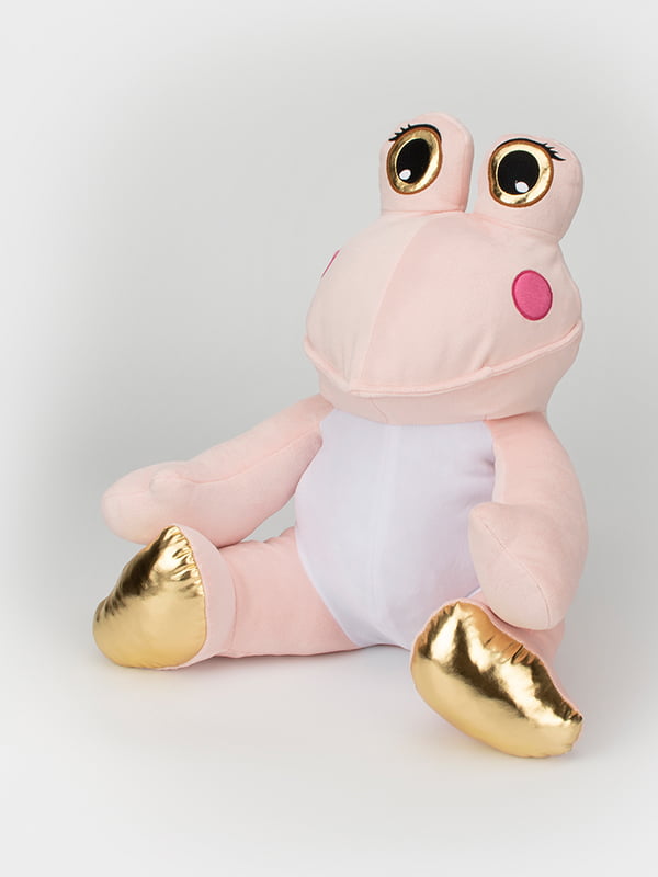 М'яка іграшка рожева “Жабеня Дівчинка” | 6755295