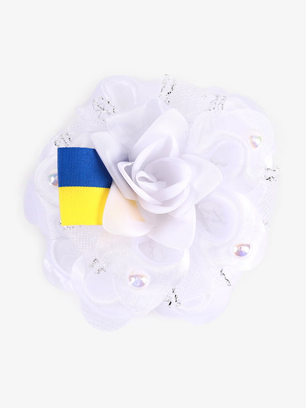 Бант «Україна» білий | 6756145