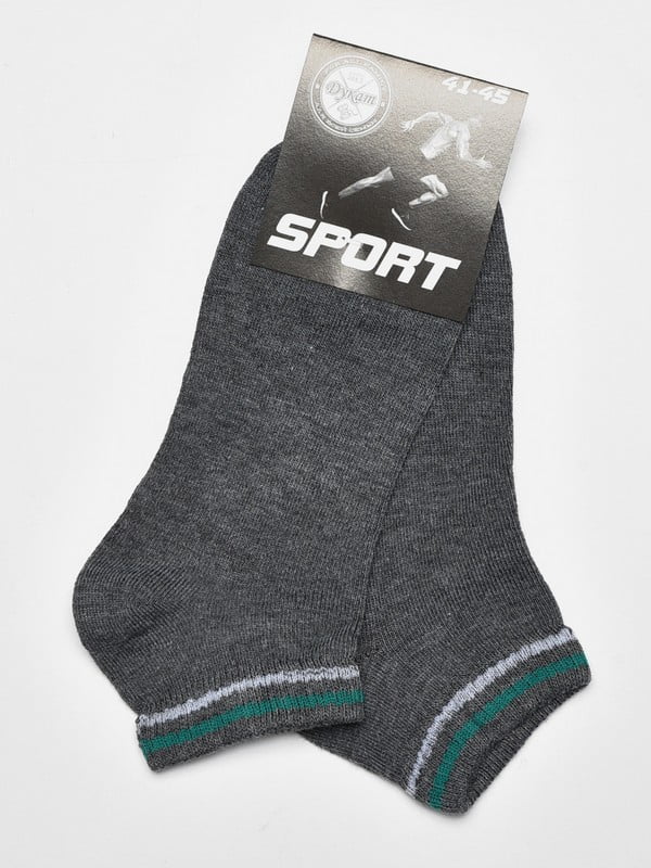 Шкарпетки спортивні сірого кольору | 6769244