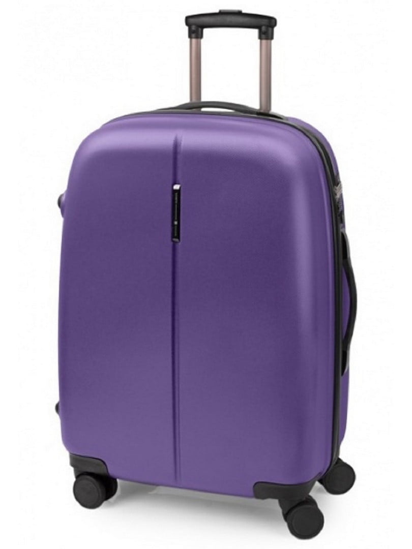 Середня пластикова валіза фіолетового кольору | 6766602