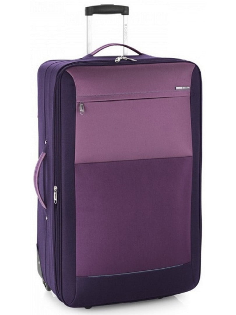Велика текстильна валіза фіолетового кольору | 6766638