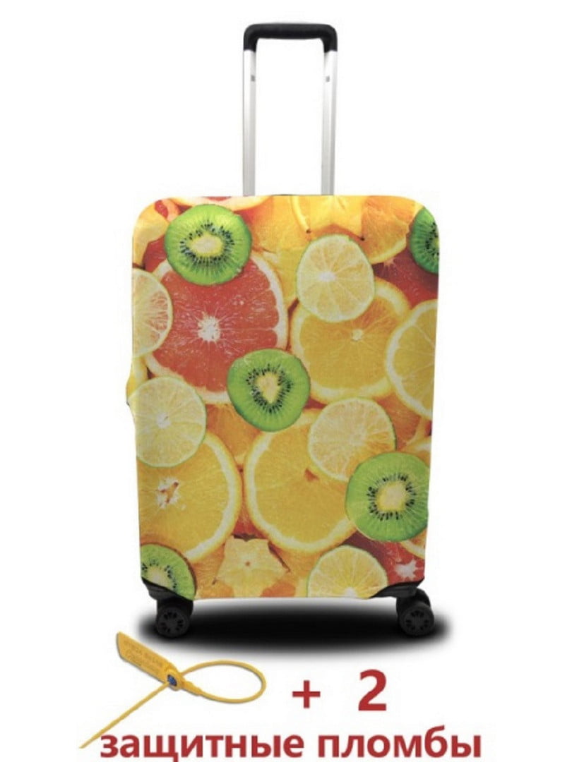 Чохол на валізу із дайвінгу з малюнком “Апельсин” (65-75 см) | 6766792