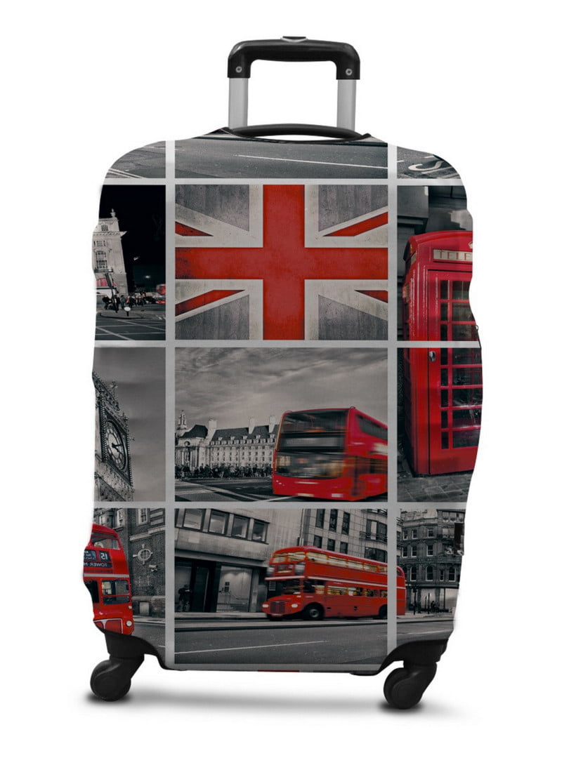 Чохол на валізу із дайвінгу з малюнком “Лондон” (55-65 см) | 6766831